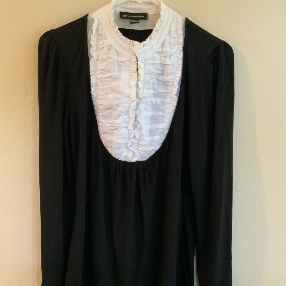 Vintage INC capped sleeve top